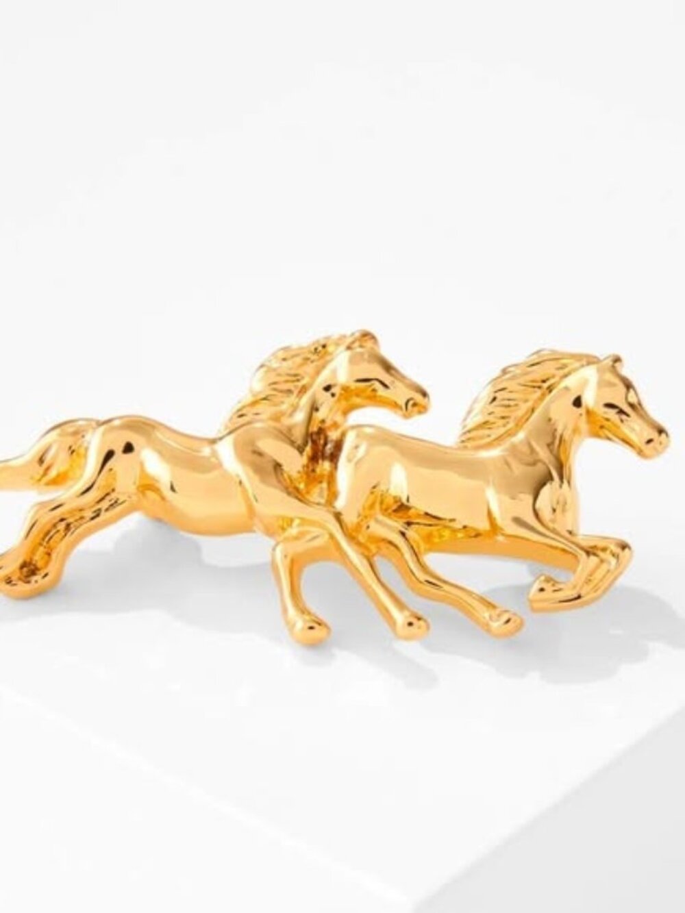 NWT TALBOTS WILD HORSES BROOCH.